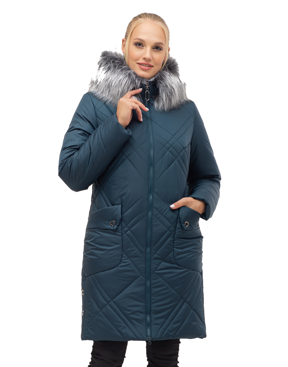 

Пуховик LIARDI 155-234-58 58 Малахит