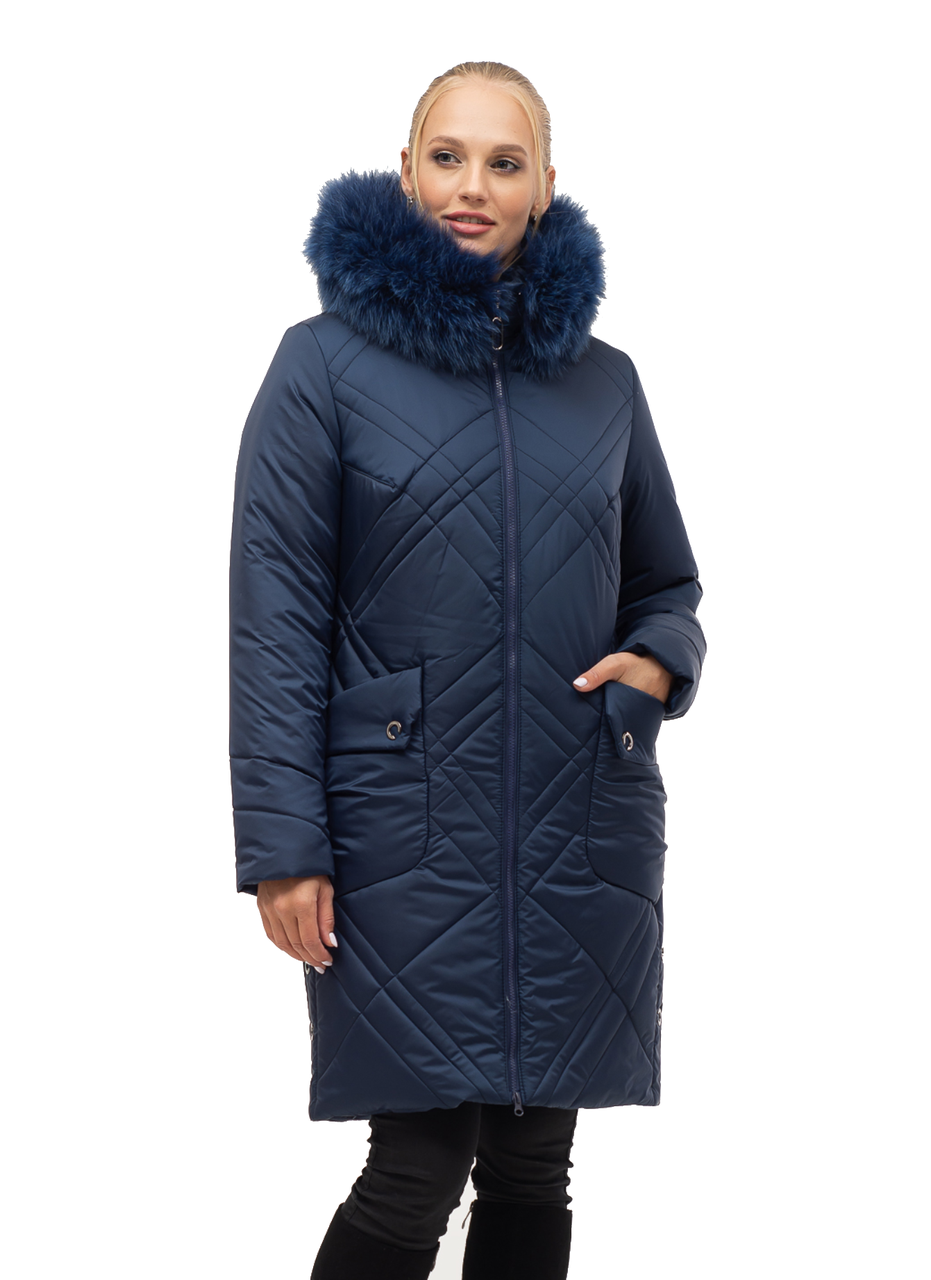 

Пуховик LIARDI 155-242-56 56 Синий