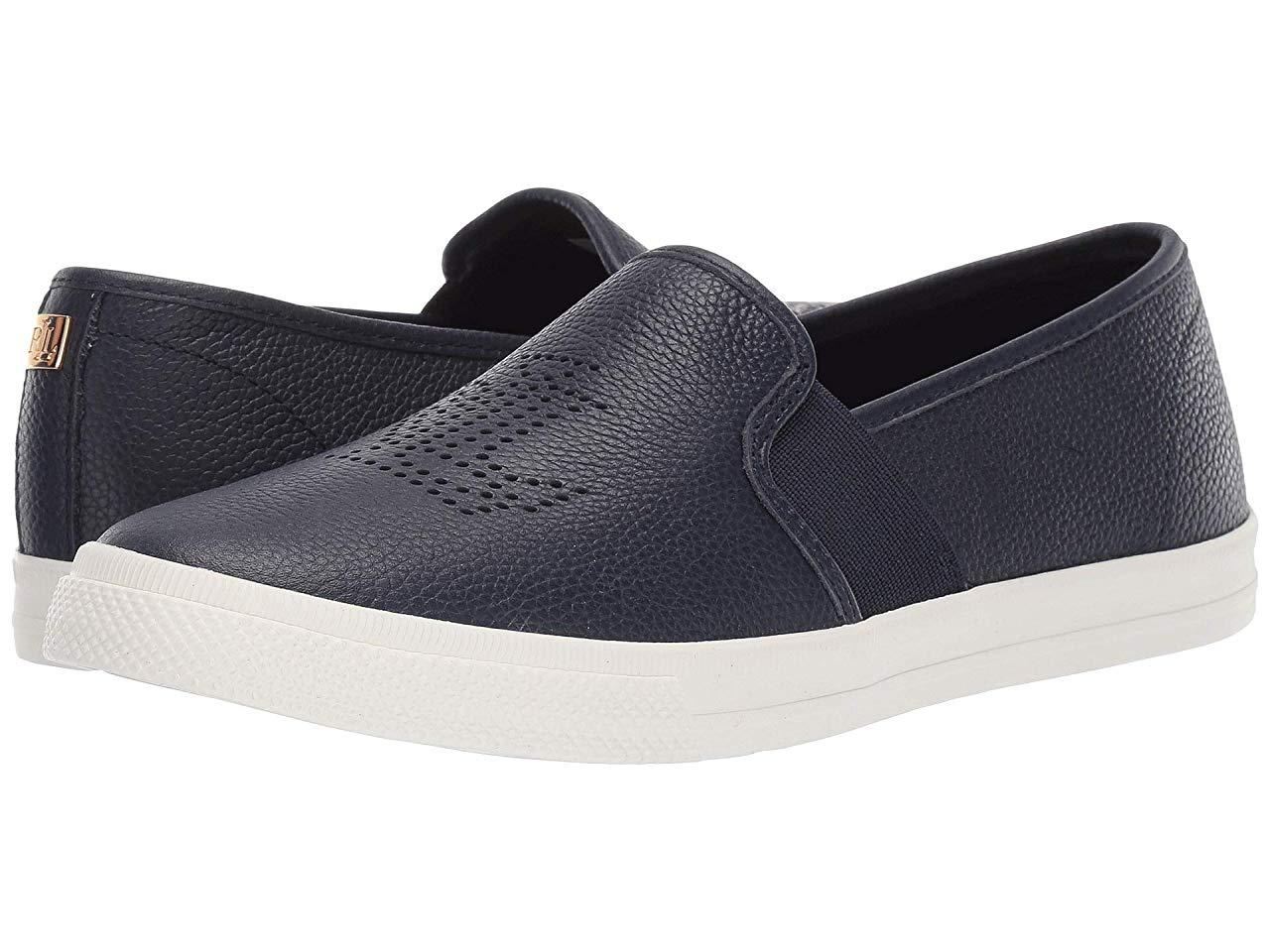 

Слипоны Ralph Lauren Jarrett Slip On Navy размер 37 стелька 24 см синий (SW-0287)