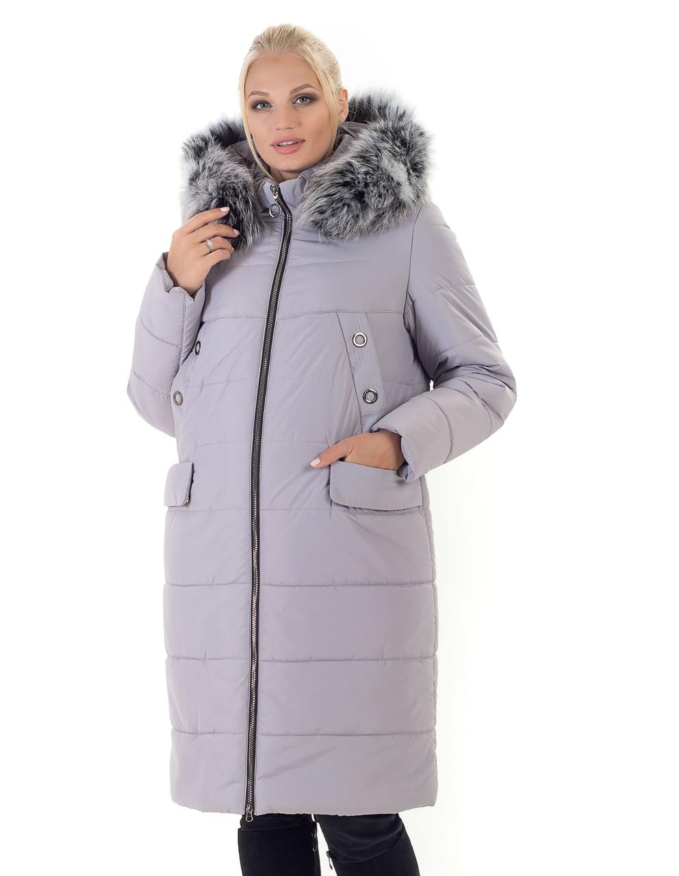 

Пуховик LIARDI 133-123-44 44 Серый