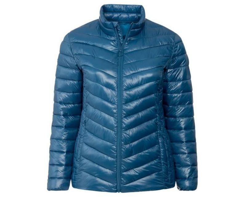 

Женская куртка легкая ​Esmara, синий, размер 56-58 (XXL-3XL)
