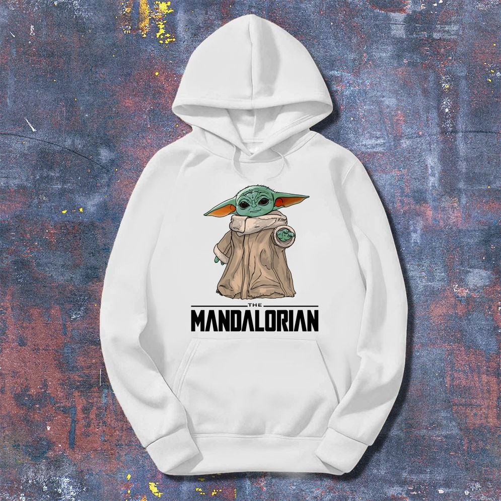 

Худи A SHO Baby Yoda  белый, Худи A SHO Baby Yoda S белый