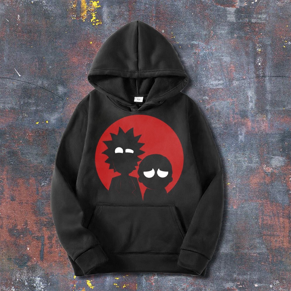 

Худи A SHO Rick and Morty  черный, Худи A SHO Rick and Morty L черный