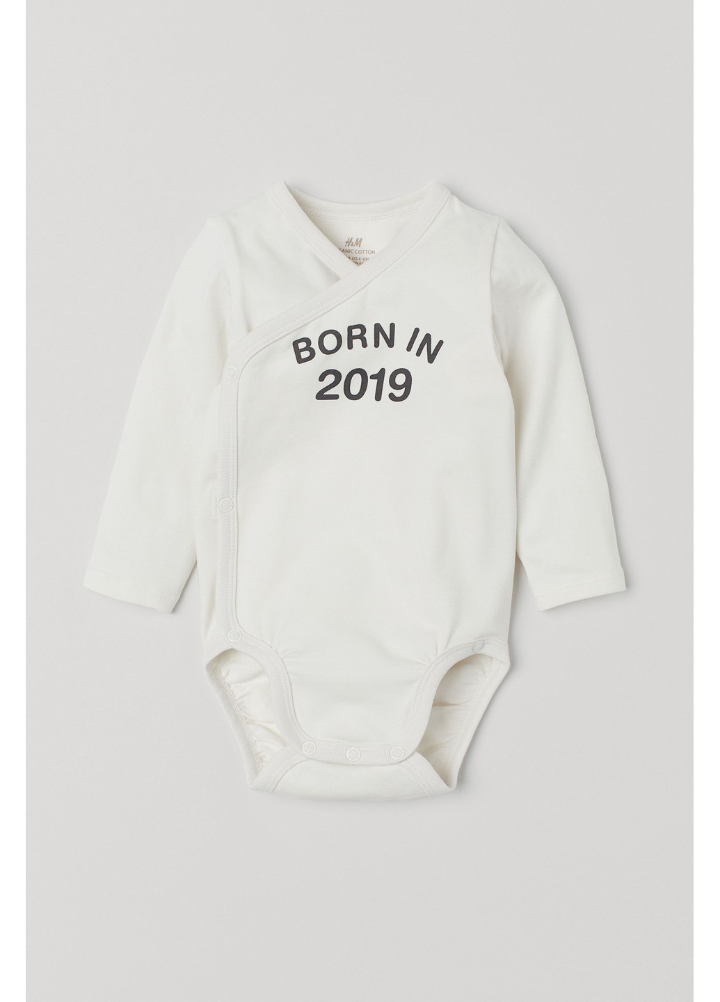 

Боди H&M 50 Белый 0738114_BORN