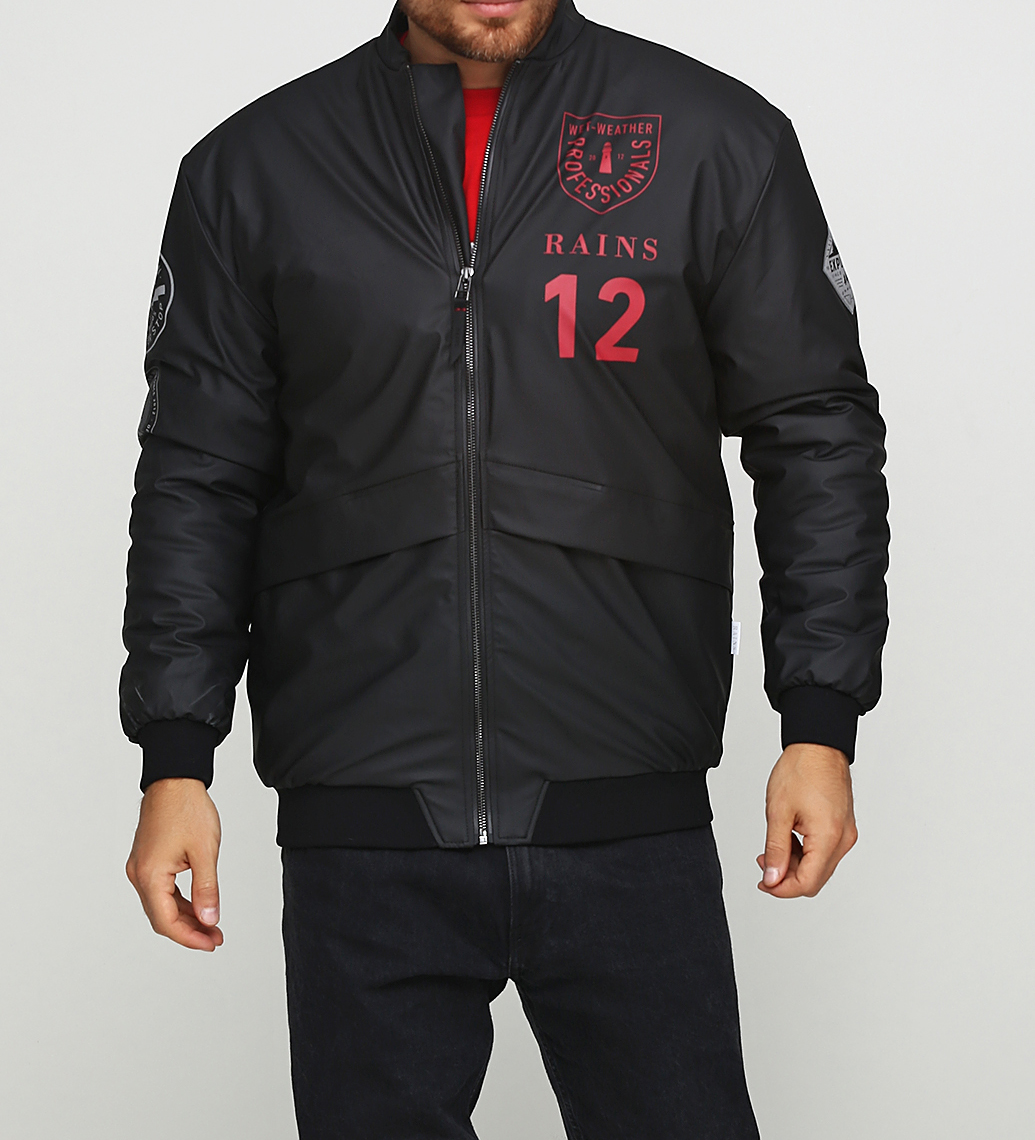 

Куртка Rains 1610-01 / черный, Куртка Rains 1610-01 S/M черный