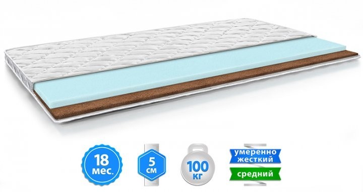 

Топпер Велам MMTech Кокос 160х190 см.