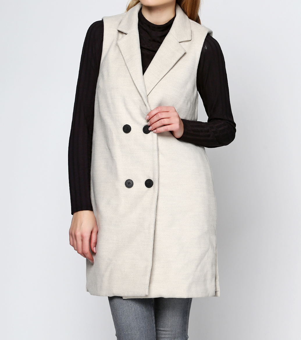 

Жилет Vila 32135590-SUPER-LIGHT-GREY  серый, Жилет Vila 32135590-SUPER-LIGHT-GREY XS серый