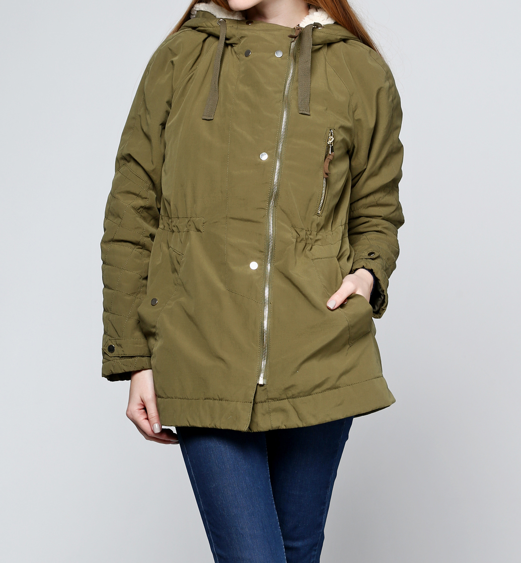 

Куртка Zara Basic 5854-023-505 S хаки