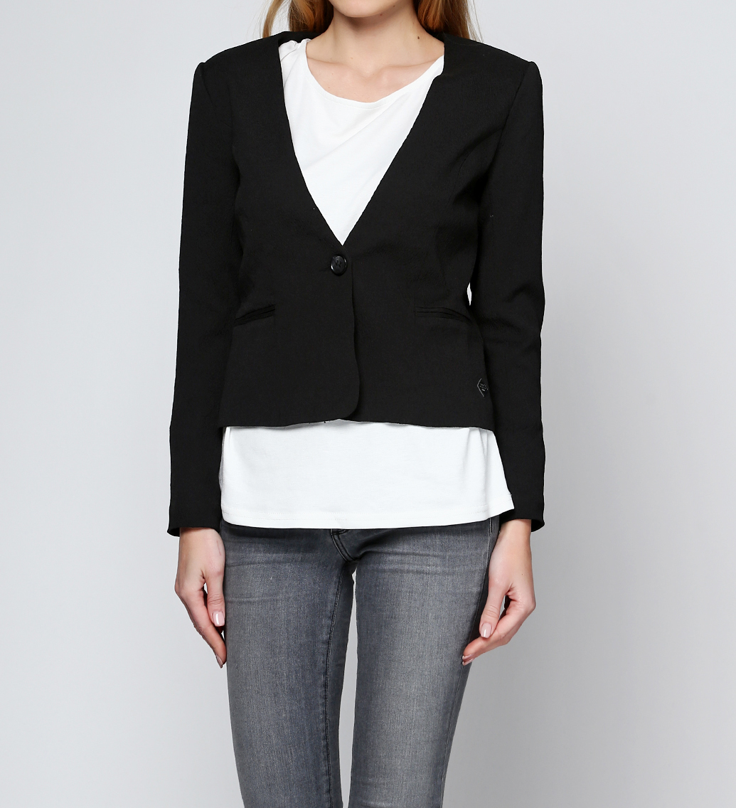 

Жакет ONLY 32103863-BLACK  черный, Жакет ONLY 32103863-BLACK 38 черный