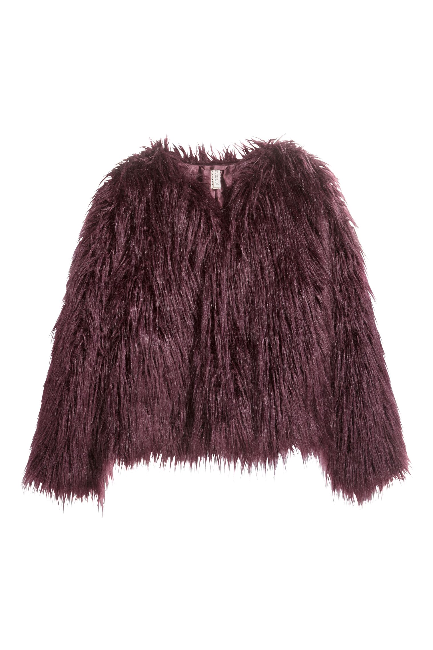 

Полушубок Divided 0537060 34 бордовый