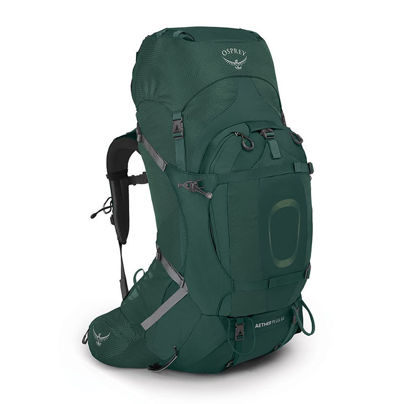 

Туристический рюкзак Osprey Aether Plus 60 Axo Green S/M (009.2440)