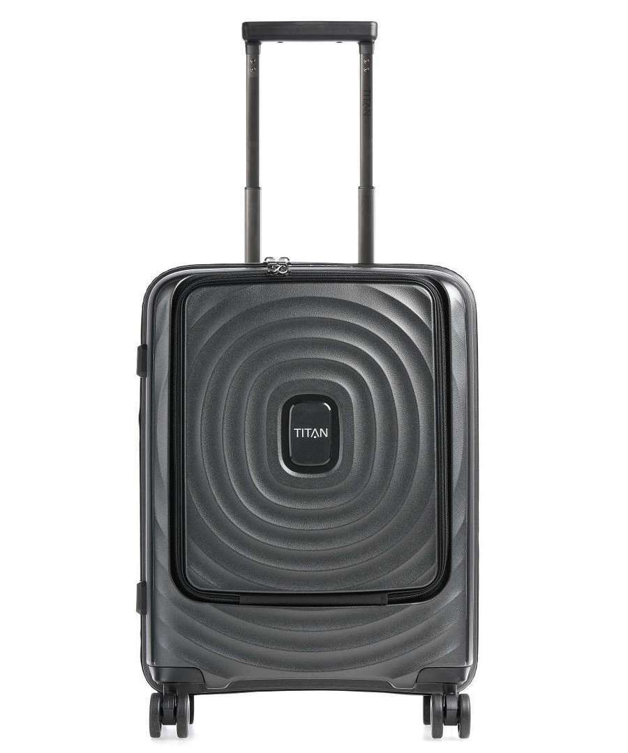 

Чемодан на 4 колесах Titan Looping Black S с карманом для ноутбука 37л (Ti848409-01)