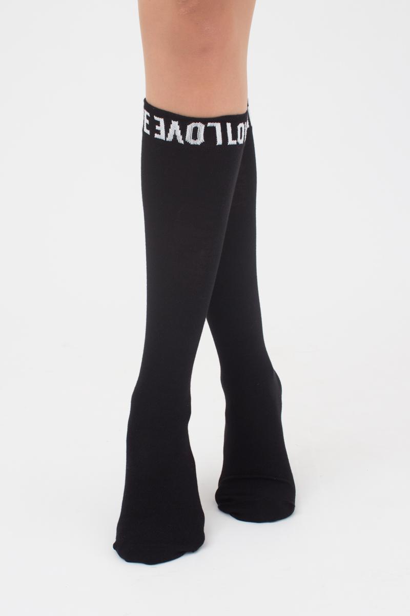 

Гольфы женские с рисунком GIULIA WG1 TEXT 002 36-40 р Black