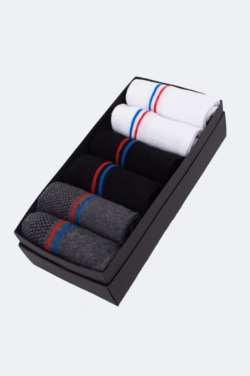

Набор носков с рисунком GIULIA Men's sport box 39-42 р Комбінований
