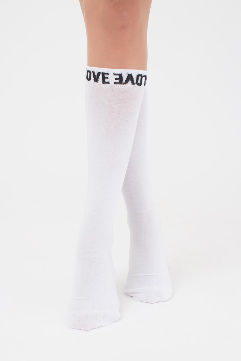 

Гольфы женские с рисунком GIULIA WG1 TEXT 002 36-40 р White