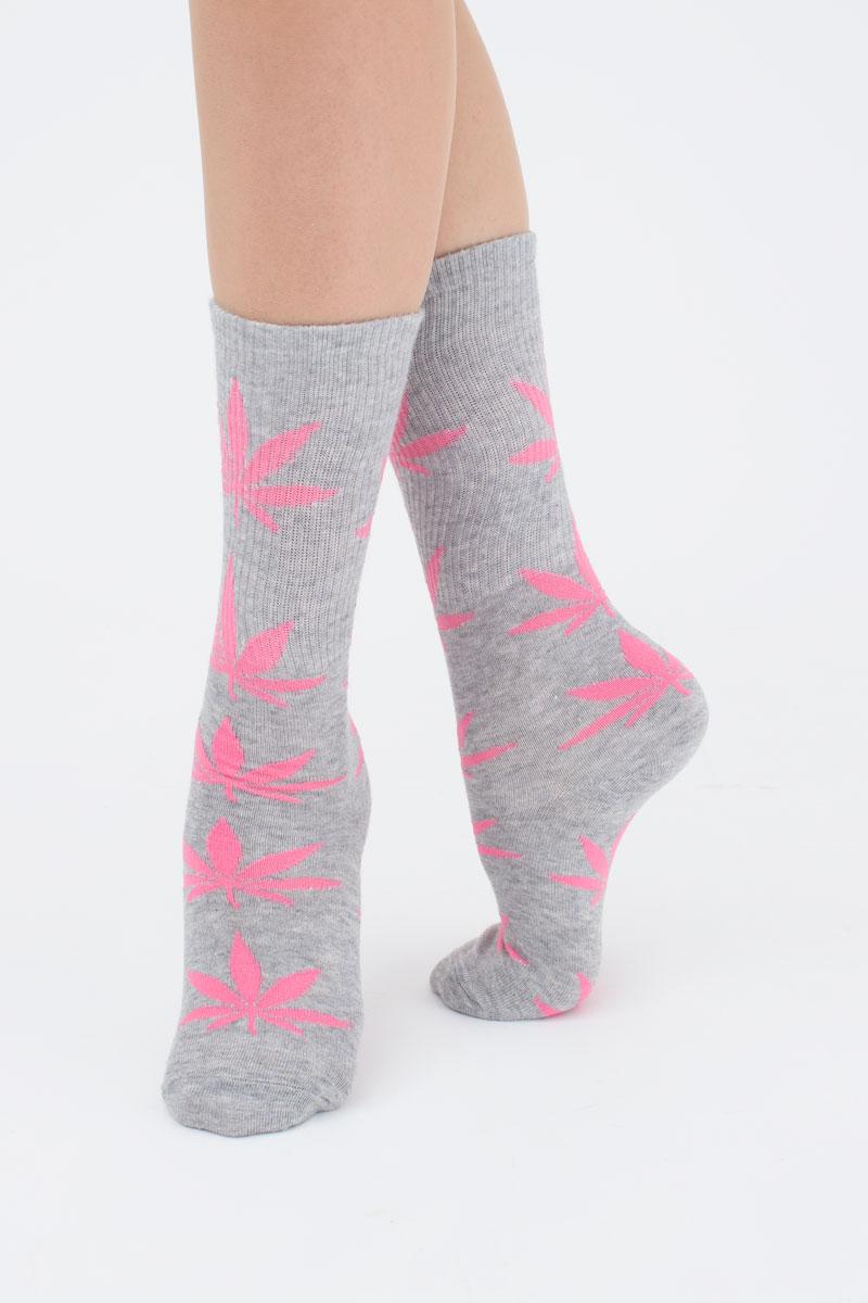 

Теплые носки с рисунком GIULIA Носки WRL-001 MELANGE 36-38 р Light grey/rose