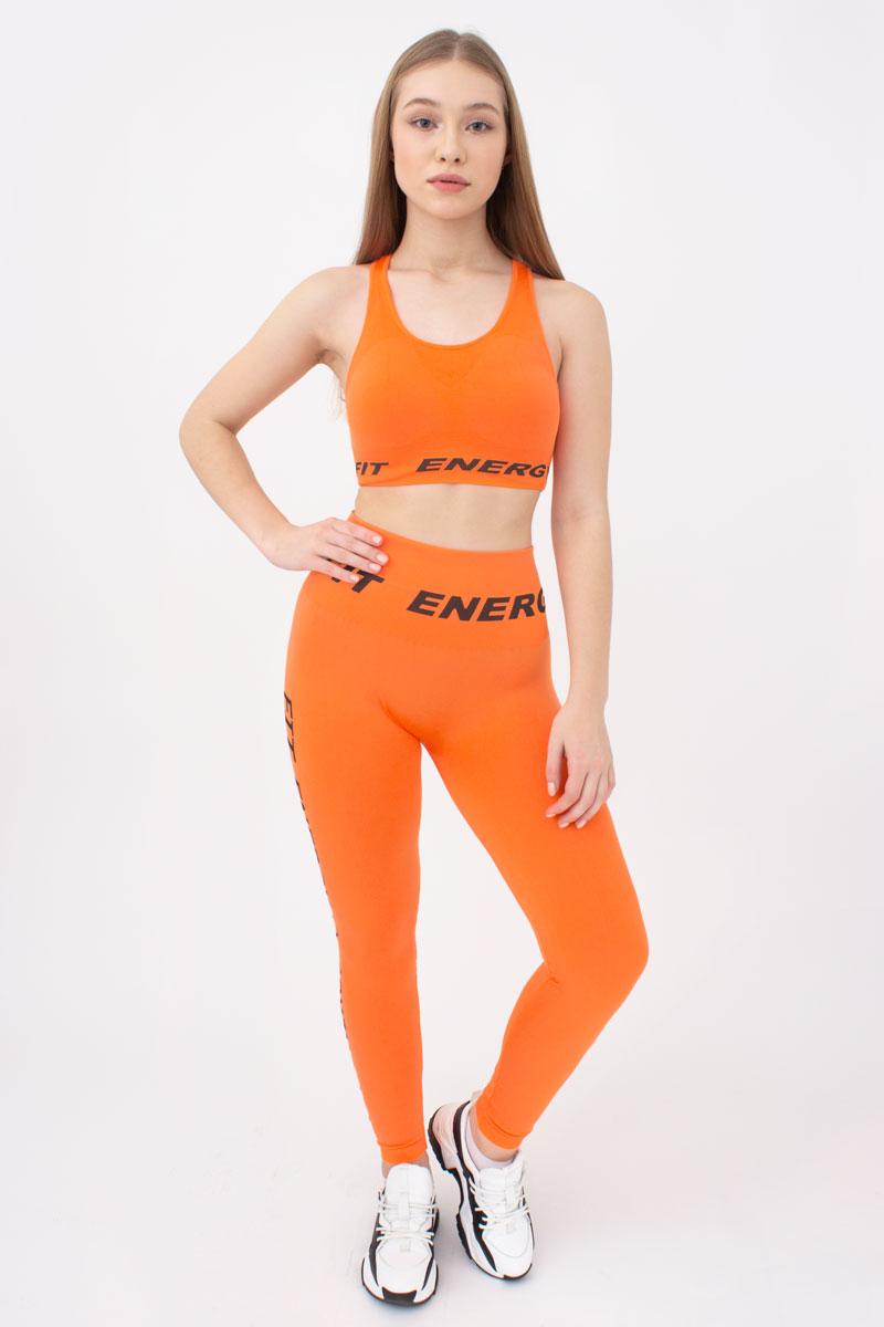 

Спортивные леггинсы GIULIA LEGGINGS FIT ENERGY / Orange peel, Спортивные леггинсы GIULIA LEGGINGS FIT ENERGY S/M Orange peel
