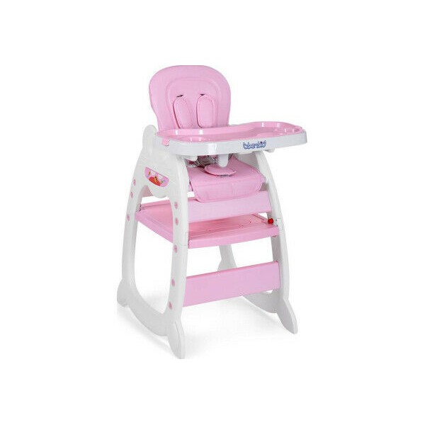 

Стульчик для кормления Bambi M 3612-8 розовый