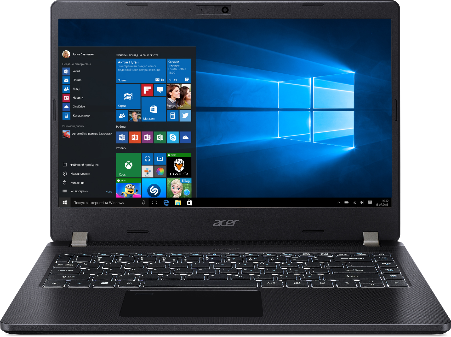 

Ноутбук Acer TravelMate P2 TMP214-53-52AK (NX.VPNEU.00B) Shale Black