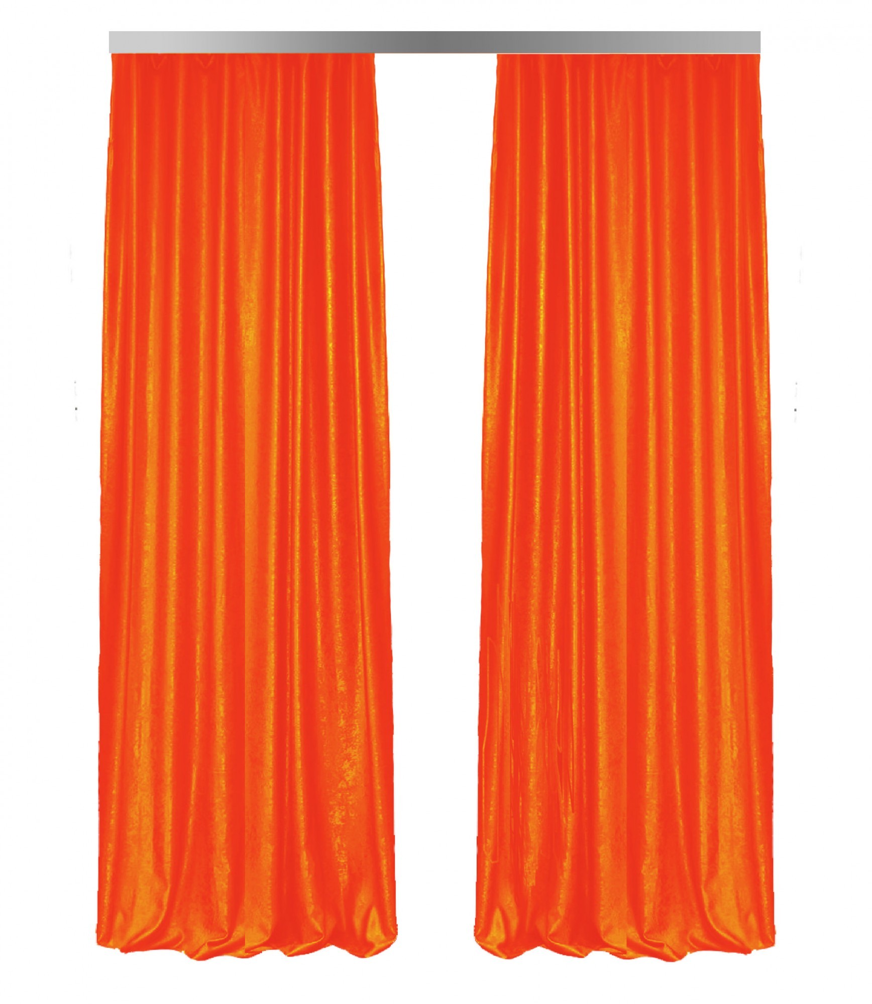 

Шторы Сует Микрозамш Декорин 150x270 см 2 шт Оранжевые (114)