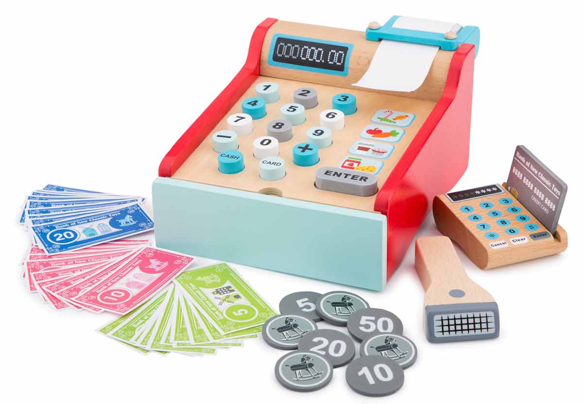 

Кассовый аппарат New Classic Toys 20 × 16,5 × 11 см (10650)