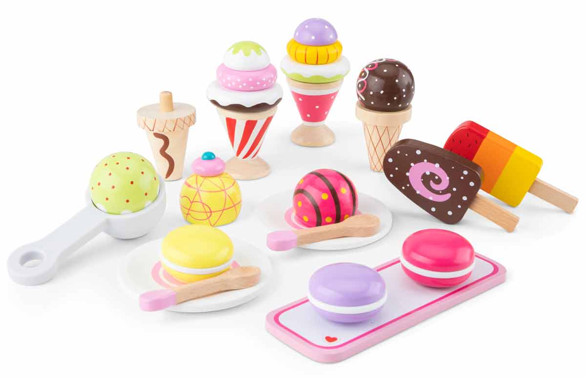 

Набор Мороженое New Classic Toys с аксессуарами 19 × 12,5 × 14 см (10630)