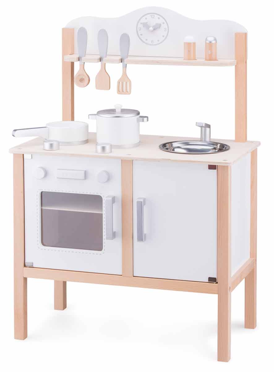 

Детская кухня New Classic Toys Модерн белая 60 × 30 × 78 см (11050)