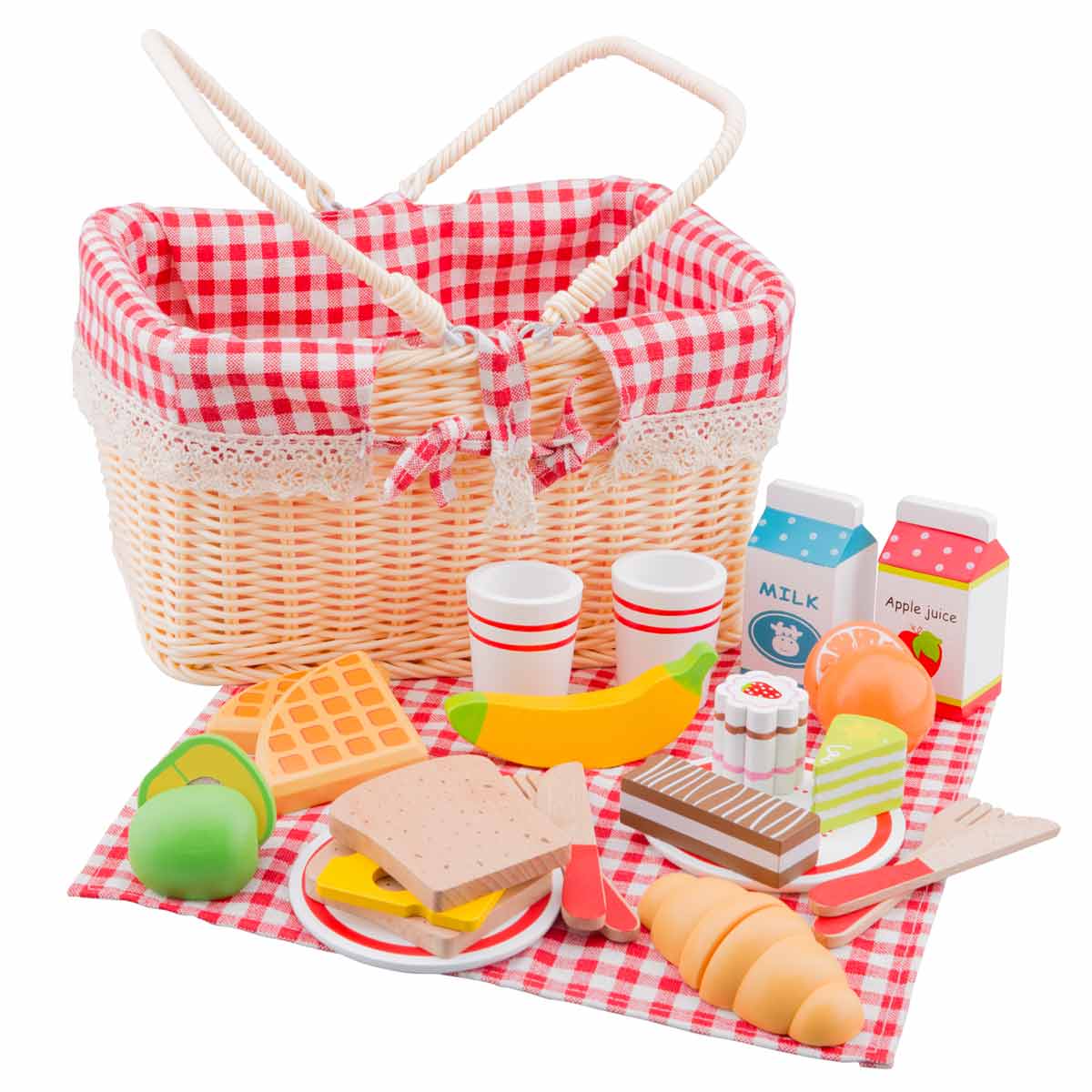 

Корзина для пикника New Classic Toys 27 × 19 × 16,5 см (10590)