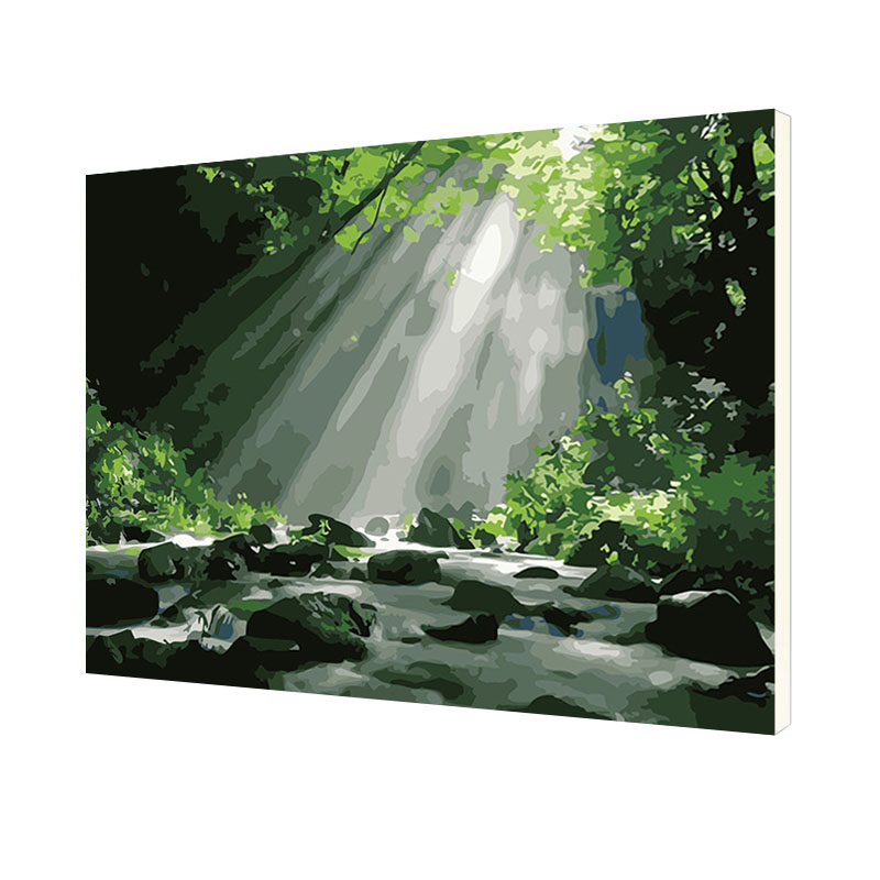 

Картина по номерам Lesko DIY ZC3079 "Лучи" 40*50 см