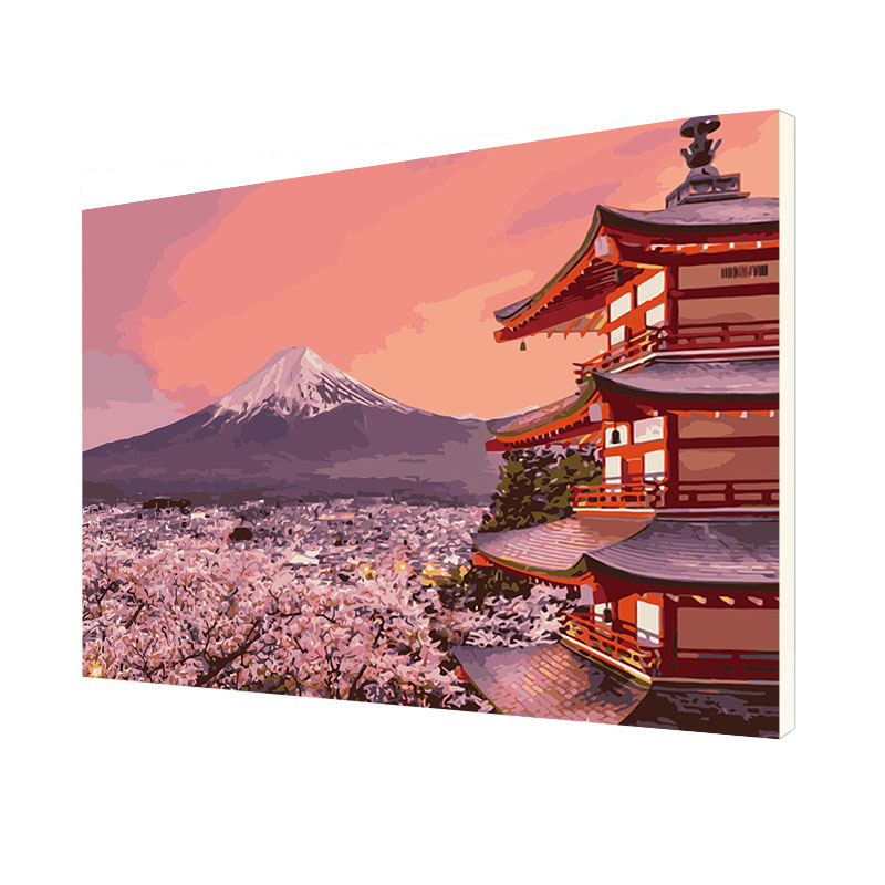 

Картина по номерам Lesko DIY ZC3114 "Гора Фудзияма" 40*50 см