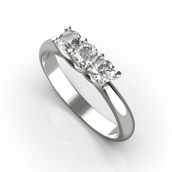

Каблучка Lunet Jewellery з білого золота, з діамантами 18 розмір 22521521