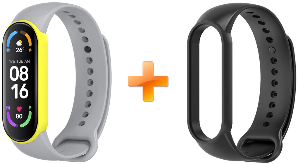 

Mi Band 6 MiJobs Dual Color Grey/Yellow (MJ6-DSS001GY)