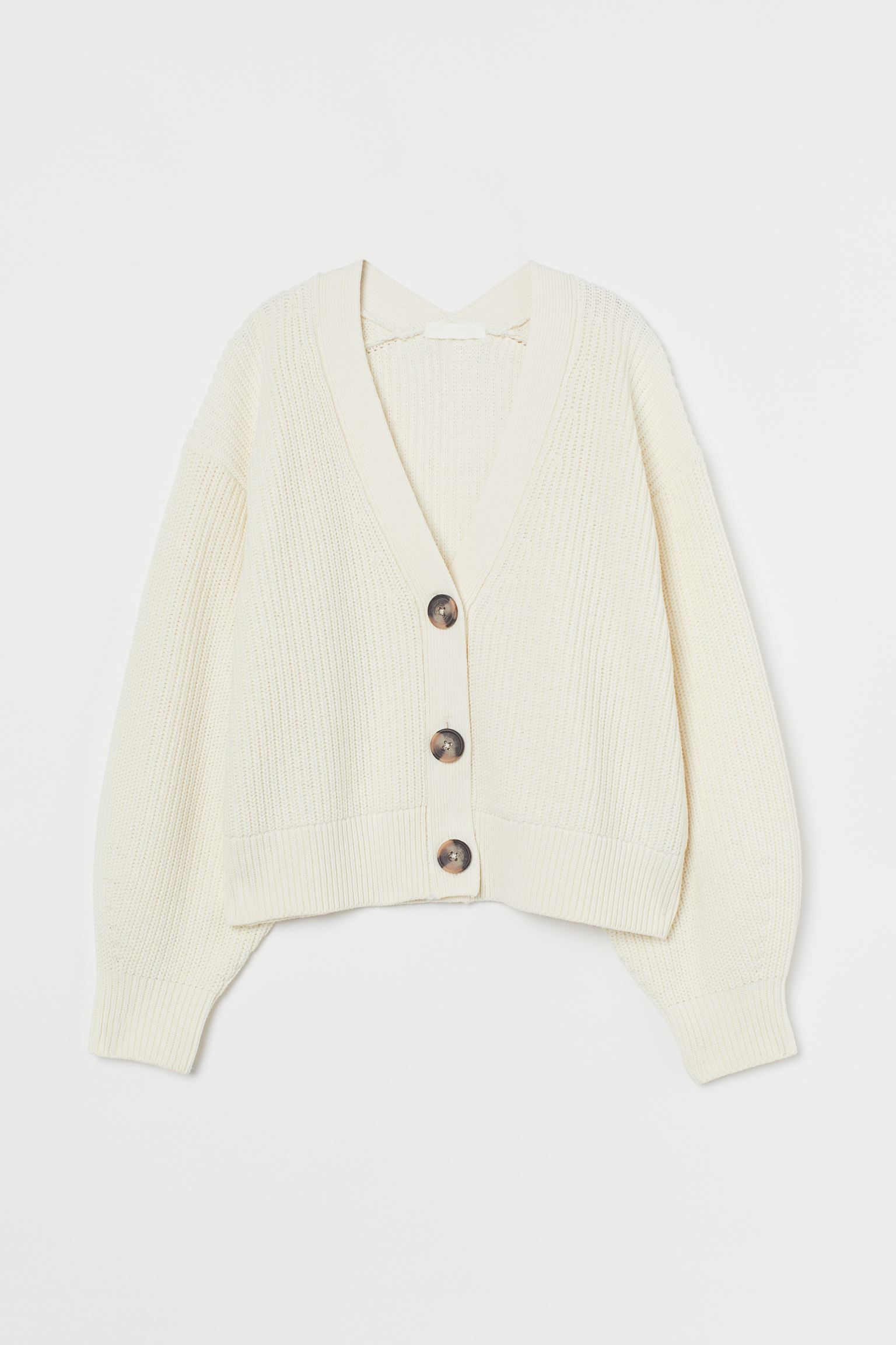 

Кардиган H&M XL молочный 17089543273