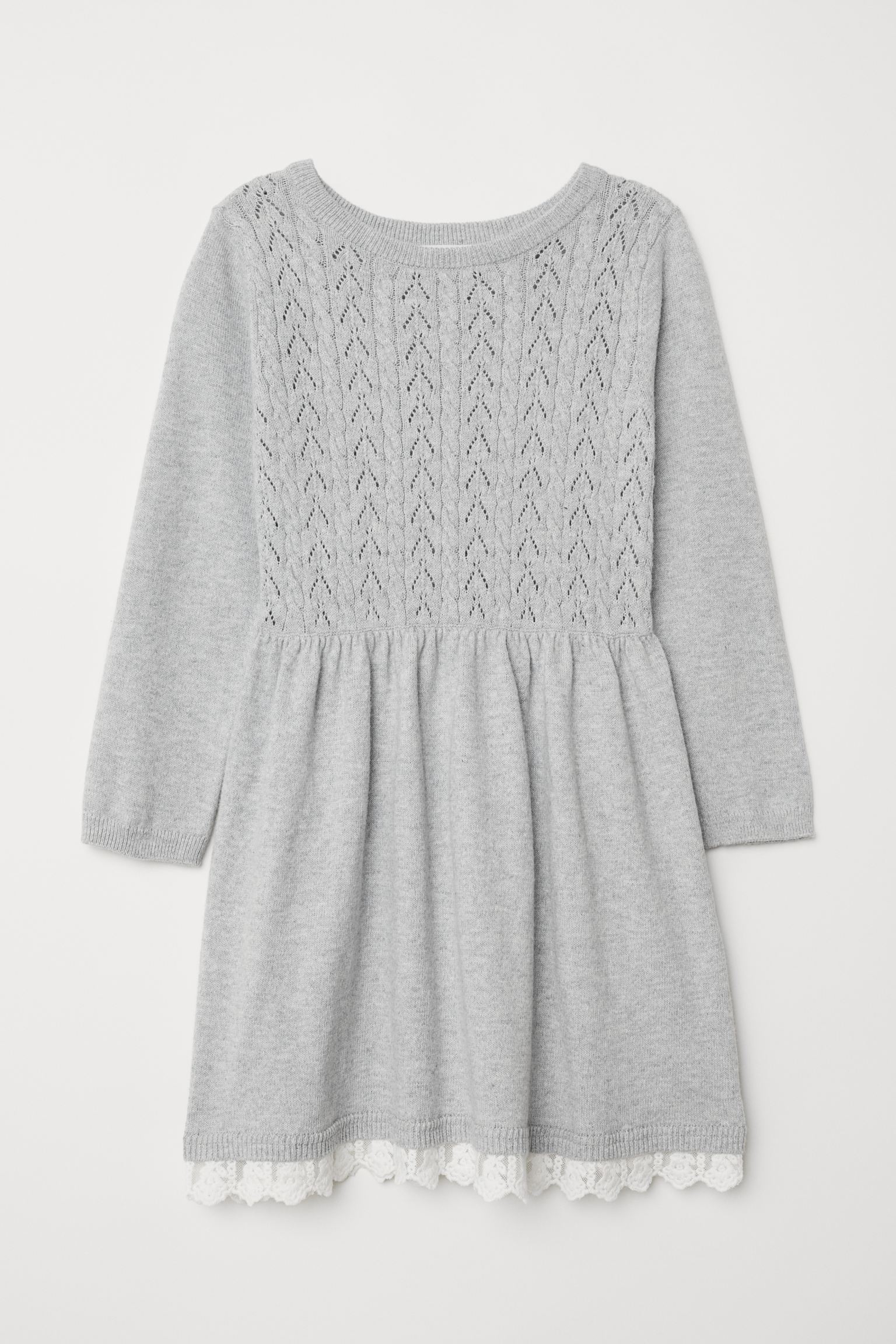

Платье H&M 122 128см серый 17086593208