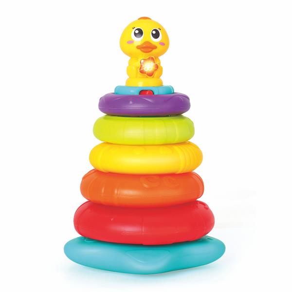 

Музыкальная пирамидка Hola Toys Уточка с подсветкой (2101)
