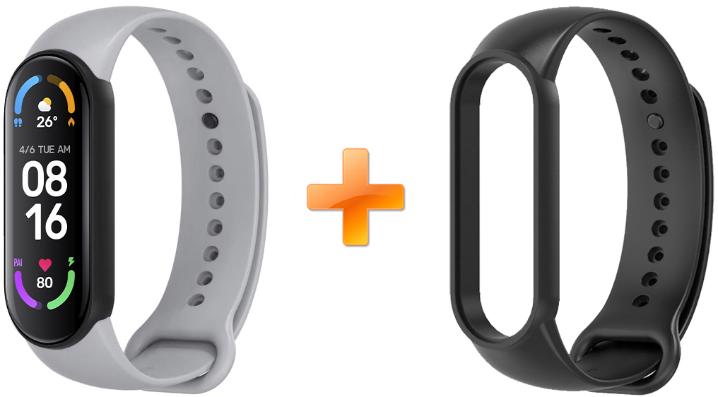 

Mi Band 6 MiJobs Dual Color Grey/Black (MJ6-DSS004GB)