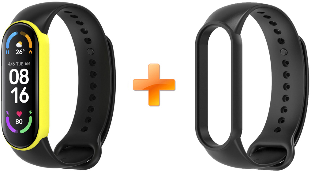 

Mi Band 6 MiJobs Dual Color Black/Yellow (MJ6-DSS009BY)