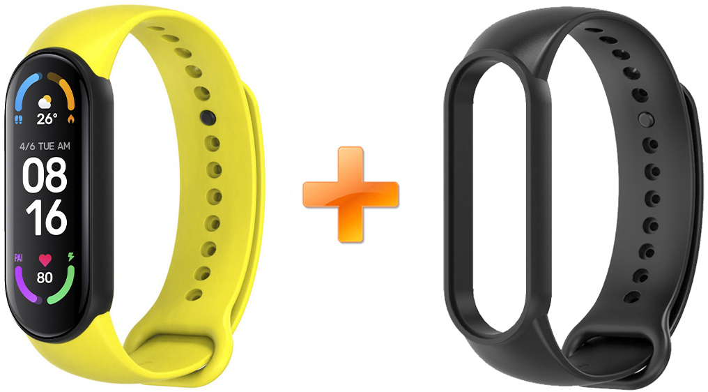 

Mi Band 6 MiJobs Dual Color Yellow/Black (MJ6-DSS011YB)