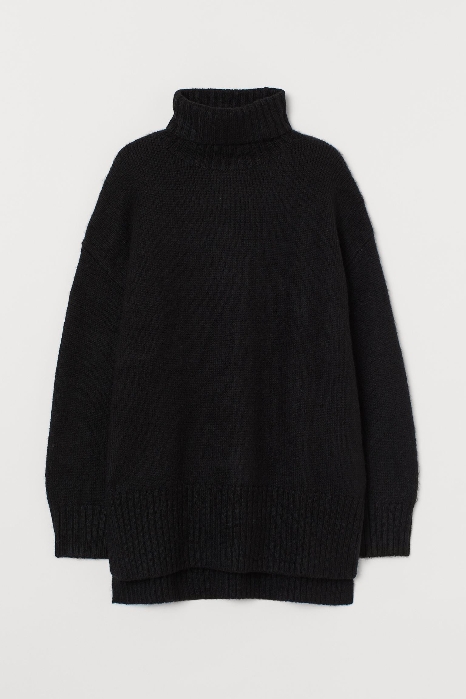 

Свитер H&M M черный 16086089235762