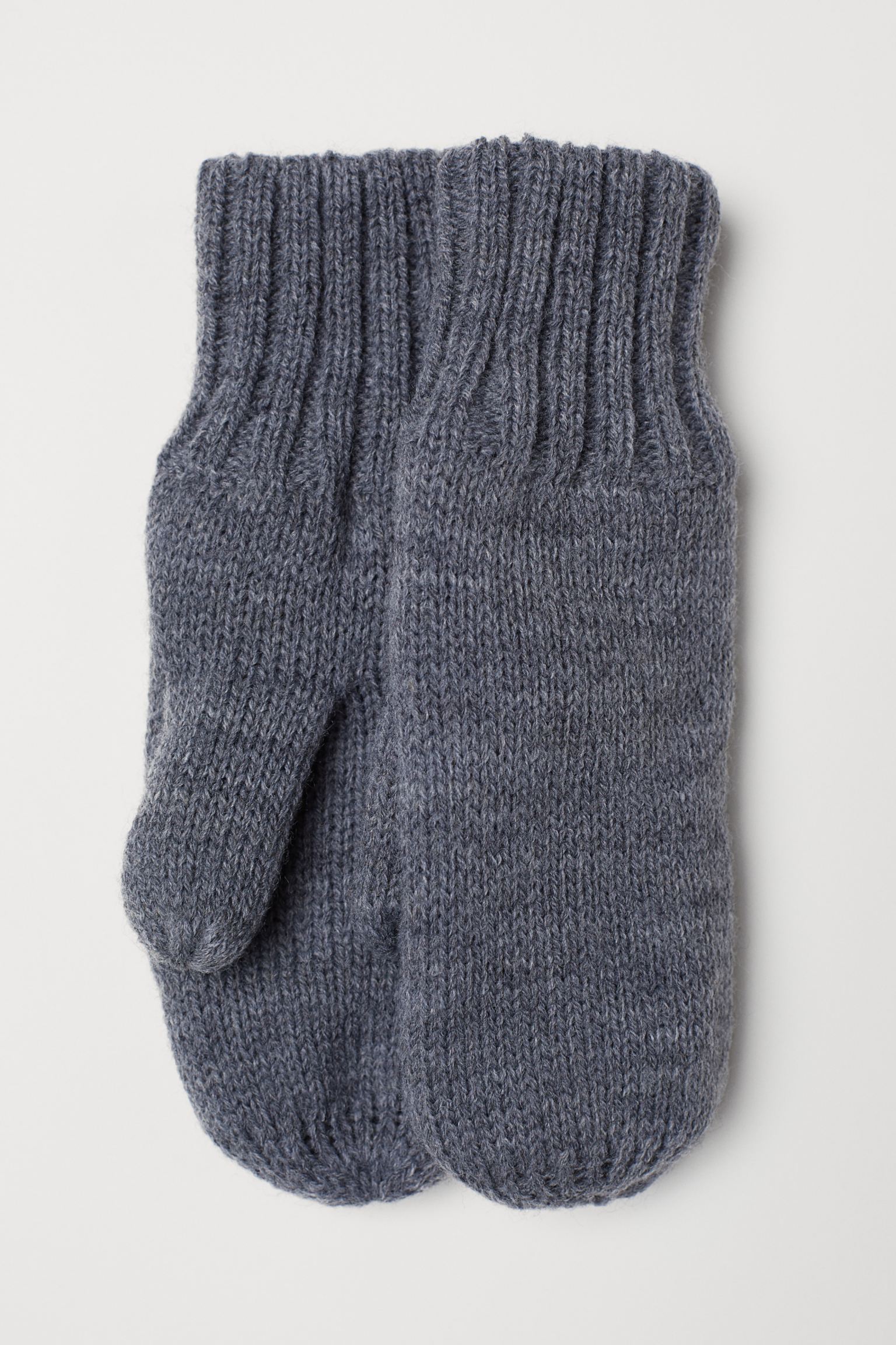 

Варежки H&M 122 128см серый 1908630909