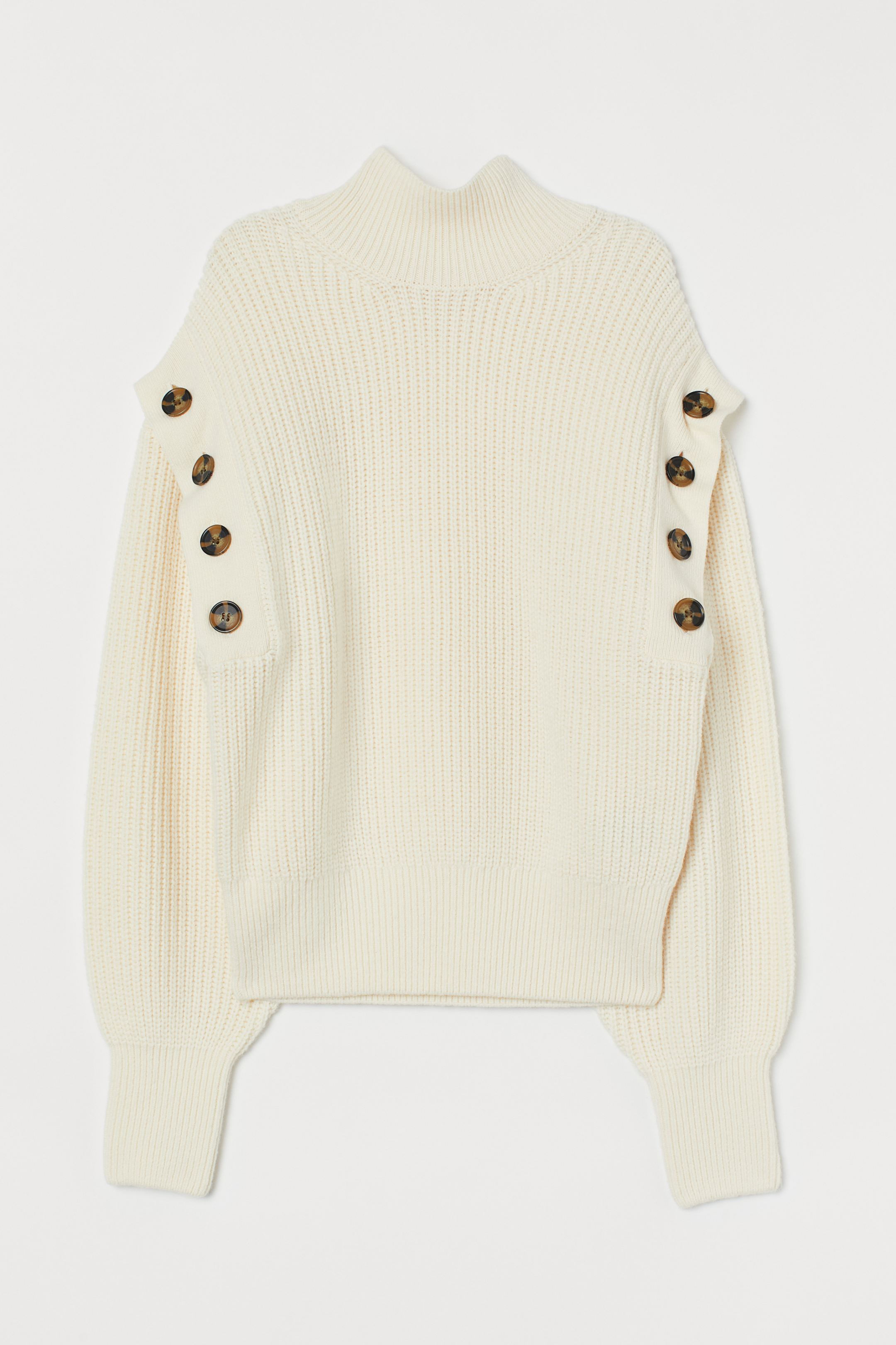 

Свитер H&M L белый 8040700