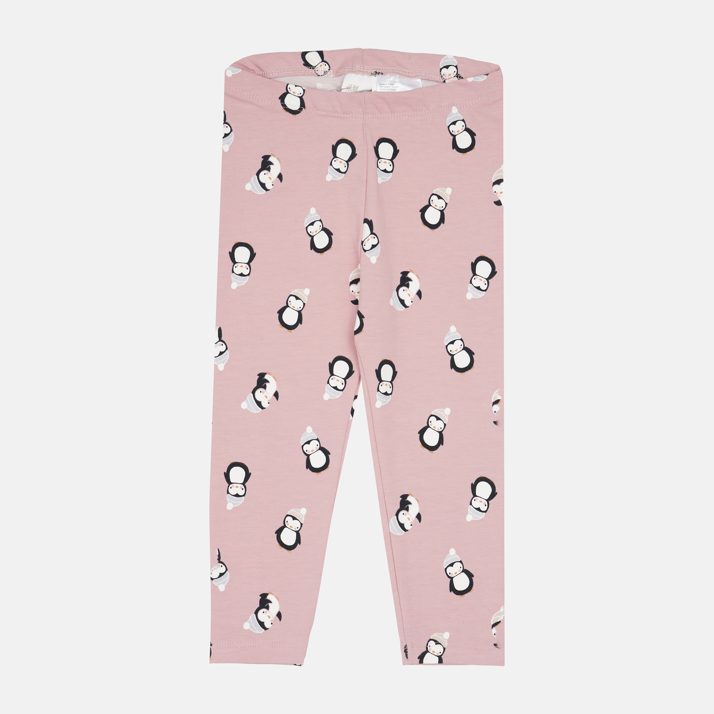 

Леггинсы H&M 86см бледно розовый пингвин 8078961072