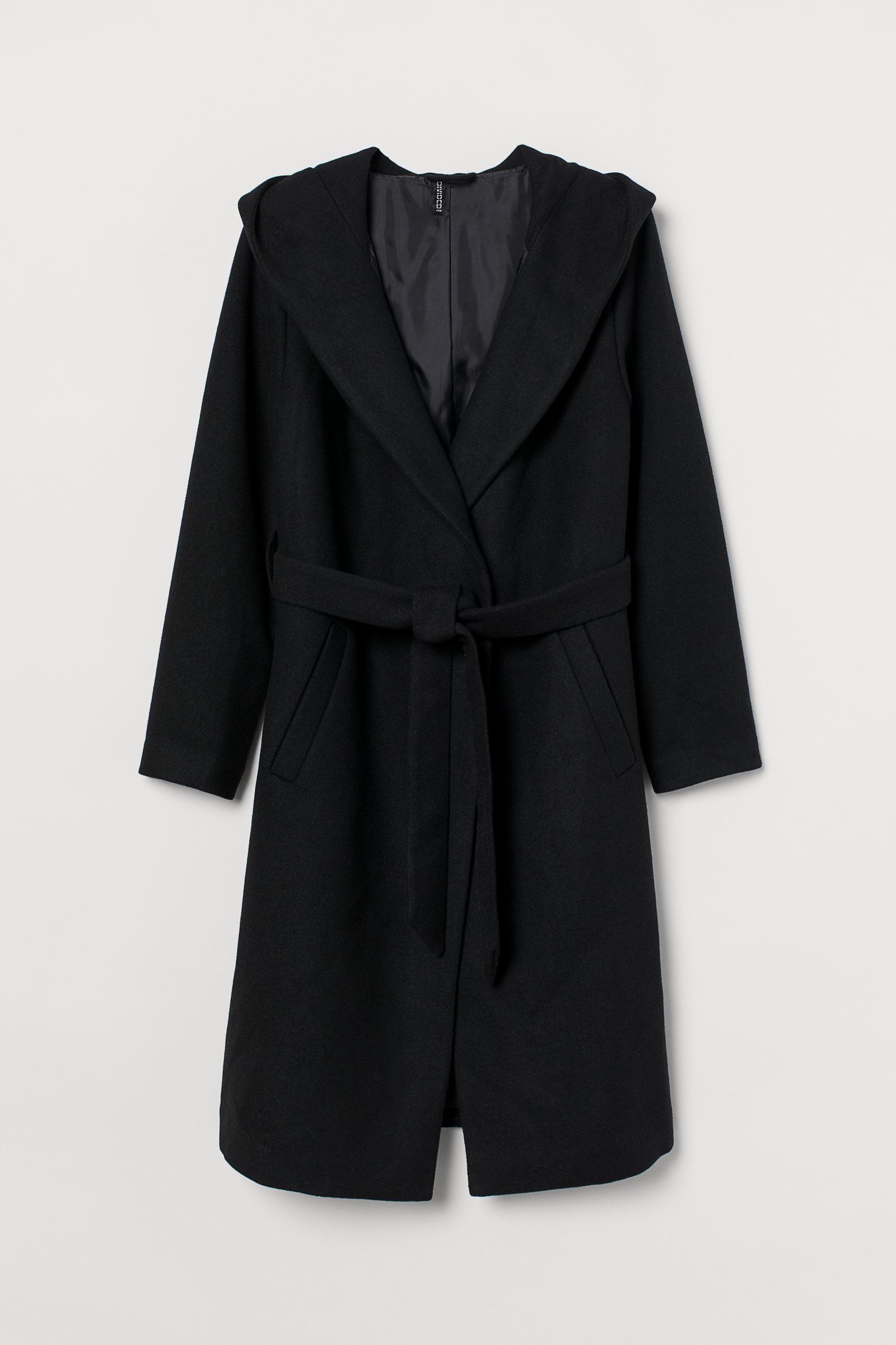 

Пальто H&M  черный 5089033312, Пальто H&M 4XL черный 5089033312
