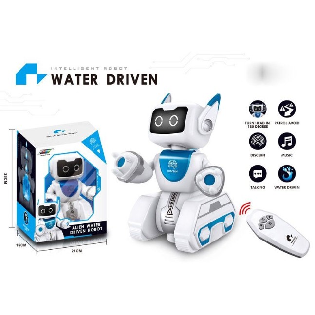 

Робот интерактивный музыкальный на радиоуправлении работающий на воде LI NENG TOYS "Water Robot" White (G0076)