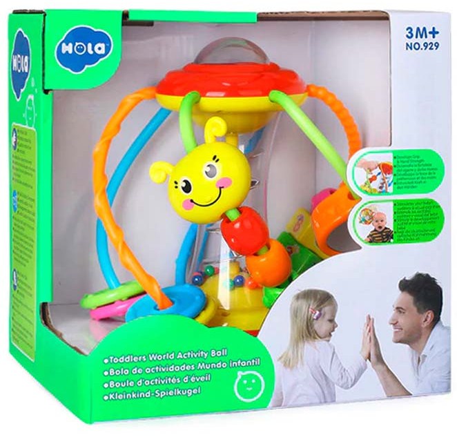 

Погремушка Hola Toys Развивающий шар (929)