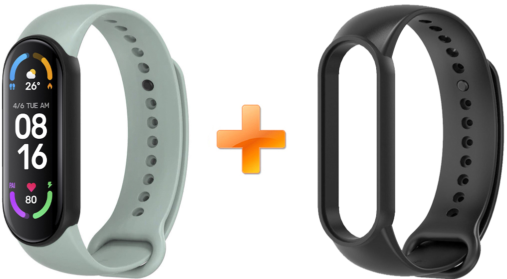 

Mi Band 6 MiJobs Dual Color Water Green/Black (MJ6-DSS017WGB)
