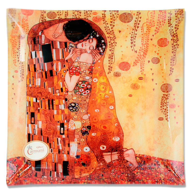 

Тарелка G.Klimt Поцелуй 30*30 см Carmani 32179-BR-1704