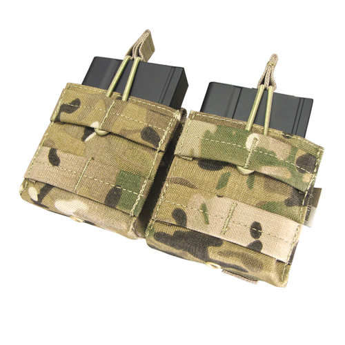 

Подсумок для магазинов винтовки 7.62 двойной молле Condor Double AR10/M-14 Open Top Mag Pouch MA24 ACU