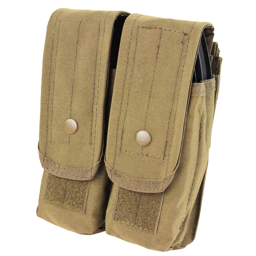 

Подсумок для магазинов карабина двойной молле Condor Double AR/AK Mag Pouch MA6 Тан (Tan)