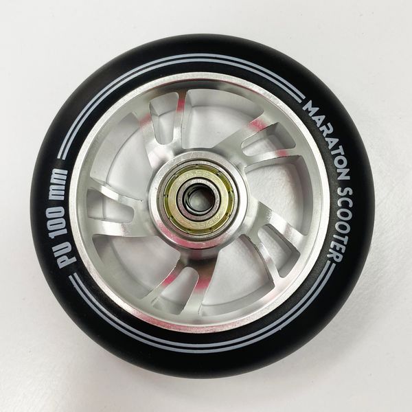 

Колесо 1 шт для трюкового самоката Maraton 100 мм IRON Дюраль Versa Silver (ko4123)